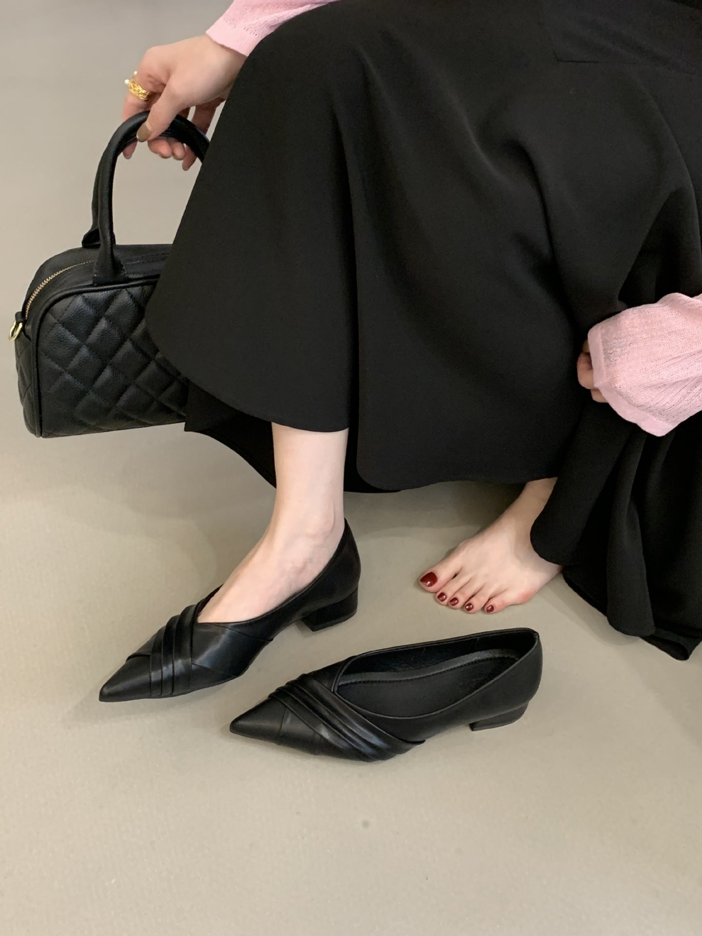 2026 Summer New Women's Solid Color Cross Strap Flat Sandals, Open Square Toe One-Strap Slides For Outdoor, Vacation & Casual Wear