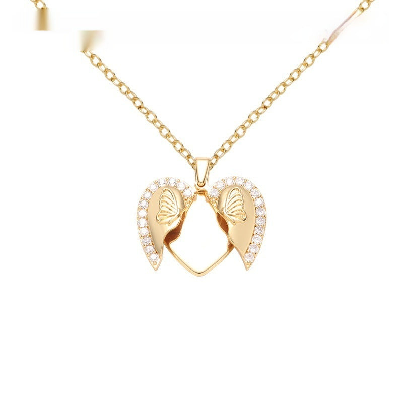 Floral Clavicle Chain Open-and-close Necklace
