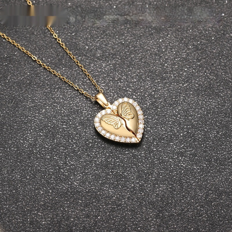 Floral Clavicle Chain Open-and-close Necklace