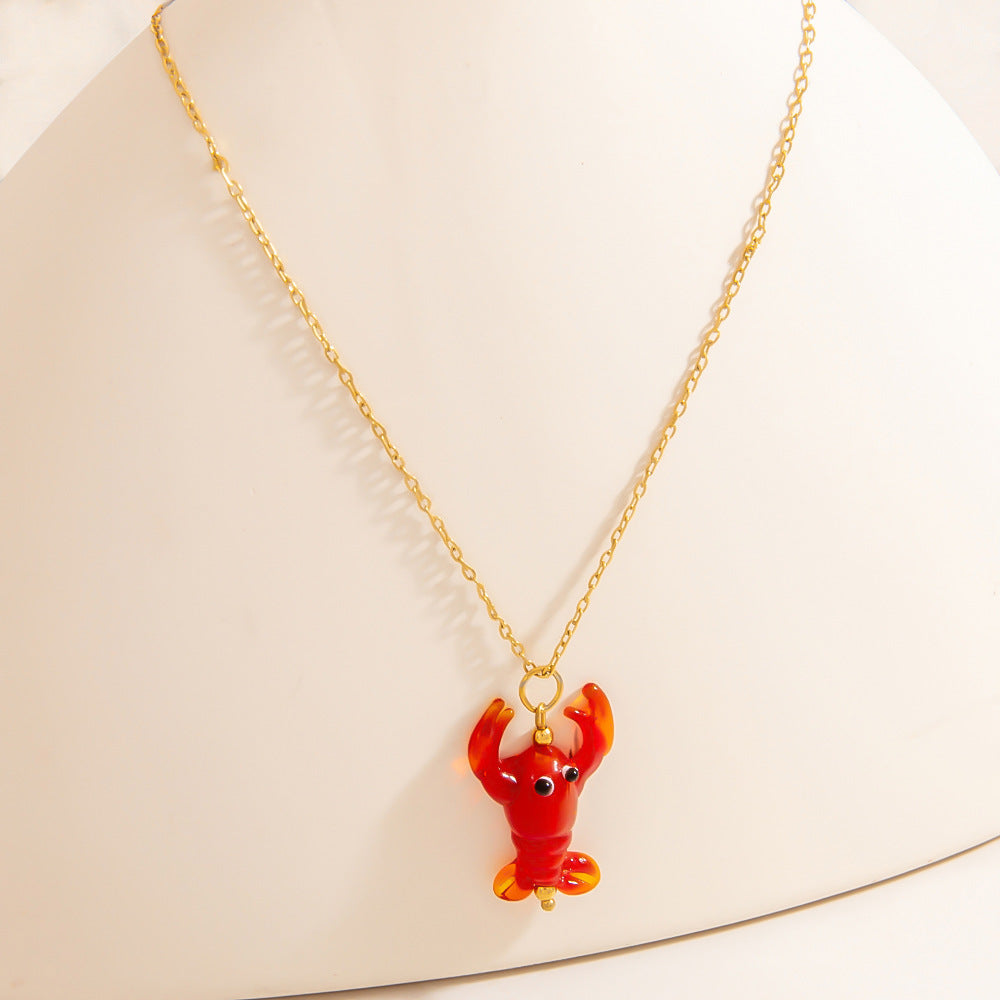 Women's Niche Gold Color-Resistant Clavicle Chain