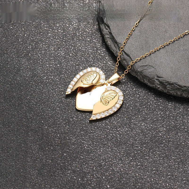 Floral Clavicle Chain Open-and-close Necklace
